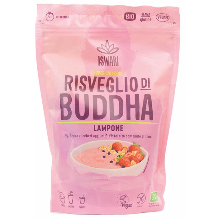 Risveglio di Buddha Lampone Bio - preparato per colazione con semi e lampone biologico