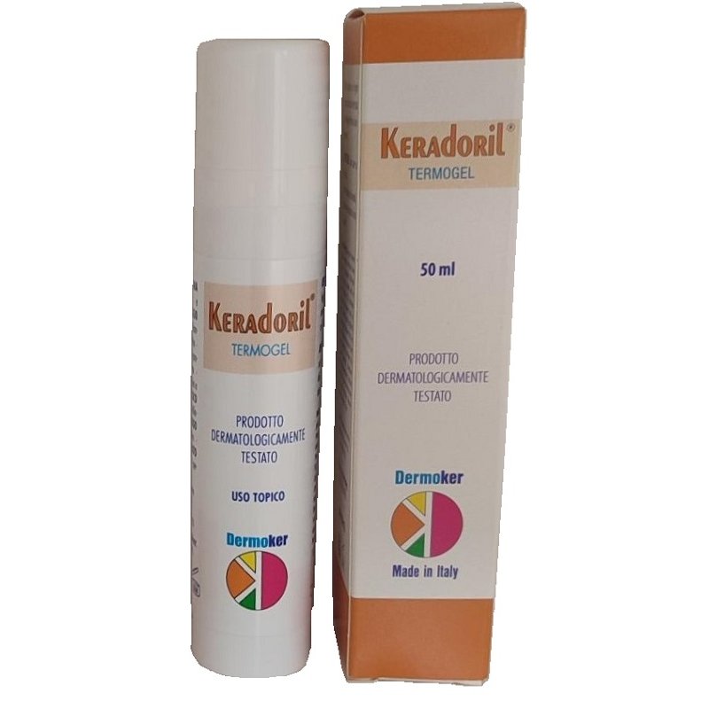 Keradoril Gel 50 Millilitri Trattamento Cheratolitico per Calli Duroni Ispessimenti Cutanei di Piedi e Mani