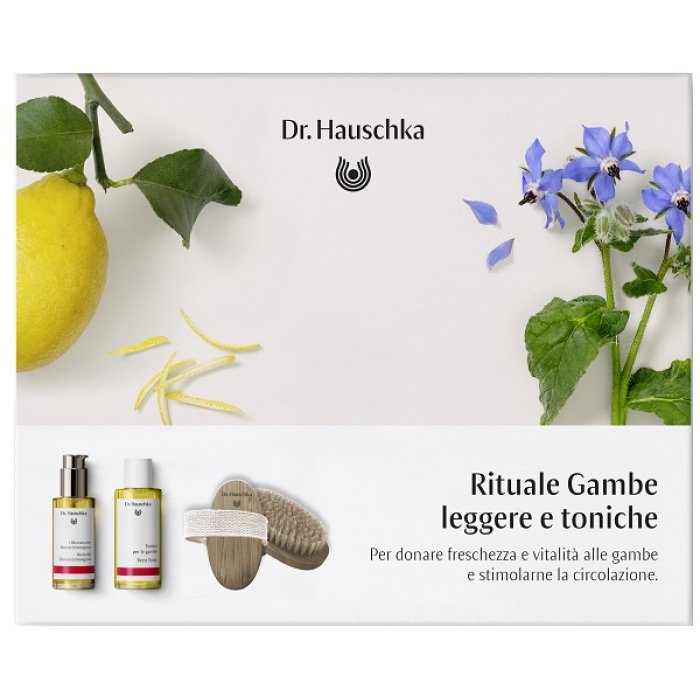 Dr Hauschka rituale gambe leggere - kit trattamento gambe leggere