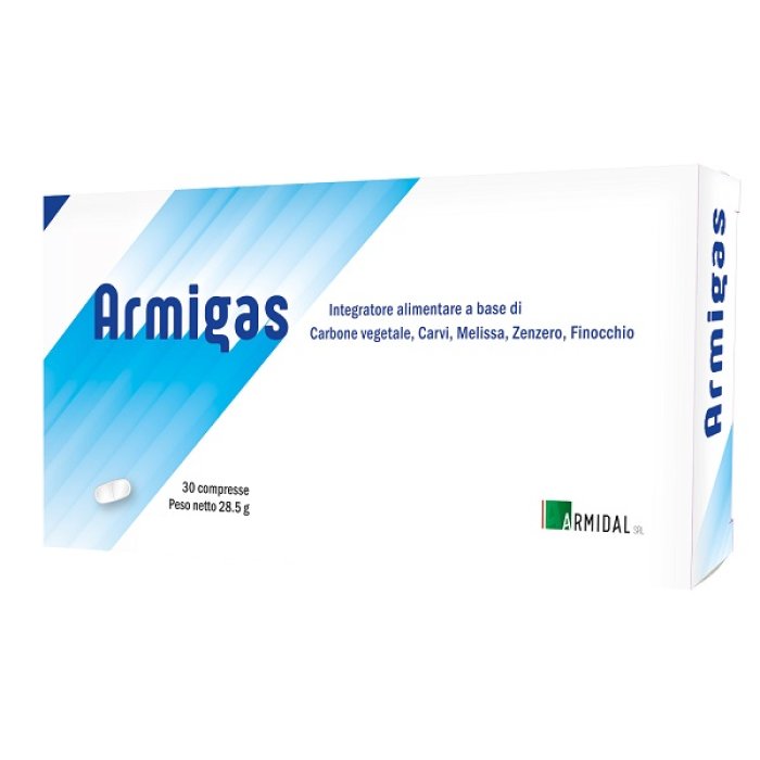Armidal Armigas Integratore Alimentare Gas Intestinali 30 compresse