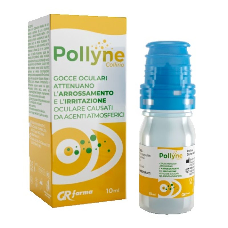 Pollyne Collirio Multidose Flacone Lubrificante Idratante per Occhi Secchi e Sensibili