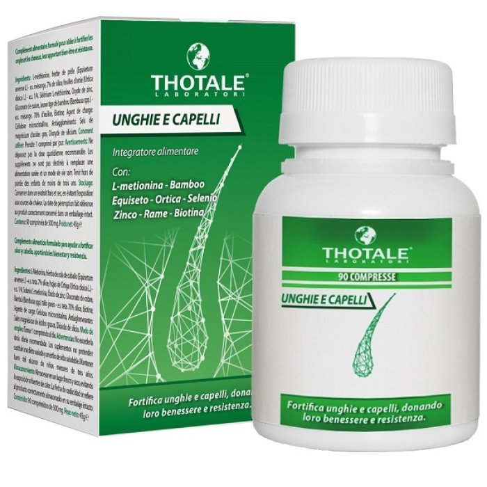 Thotale Unghie e Capelli Integratore Alimentare 90 compresse