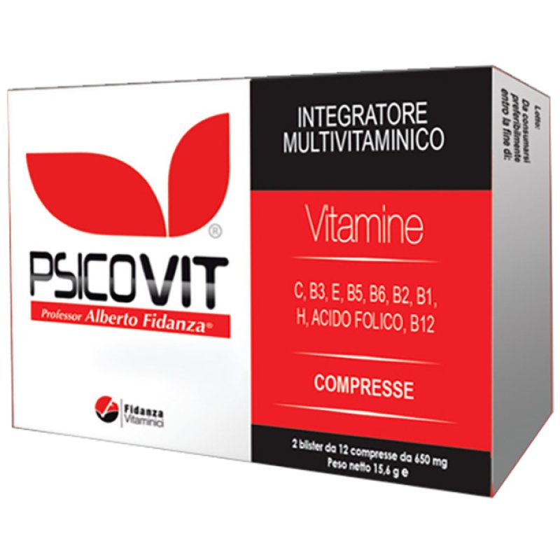Psicovit 24 Compresse Integratore per il Benessere del Sistema Nervoso e dell’Umore Fidanza