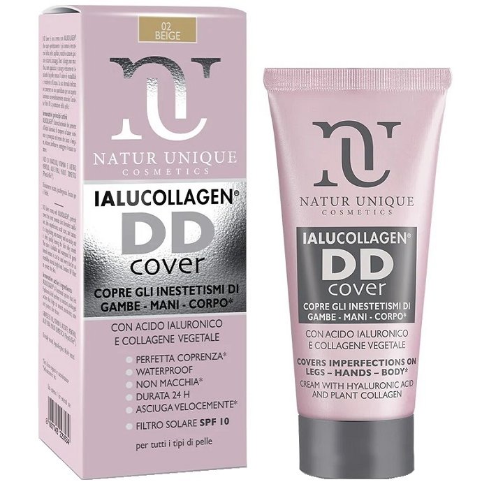 DD Cover 02 Beige Natur Unique - crema viso coprente DD Cream tonalità beige