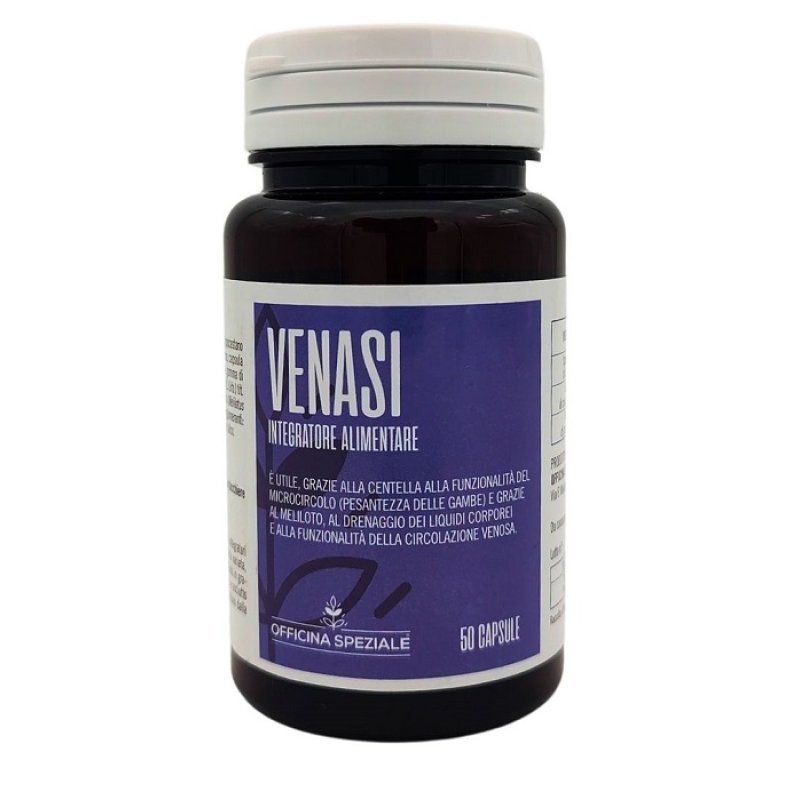 Venasi 50 capsule - integratore per microcircolo e benessere venoso Venasi 50 capsule - integratore per microcircolo e benessere venoso