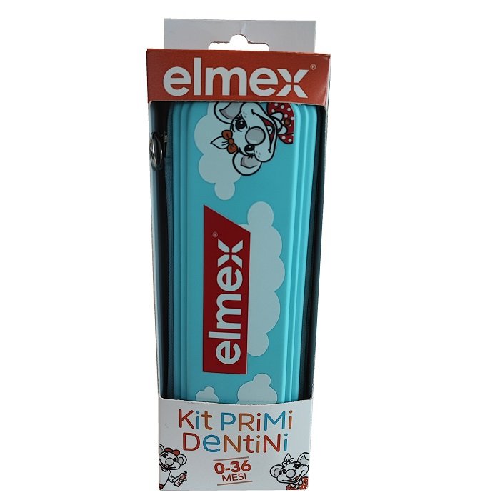 Elmex Kit Primi Dentini - Dentifricio 0-6 anni + Spazzolino 0-3 anni