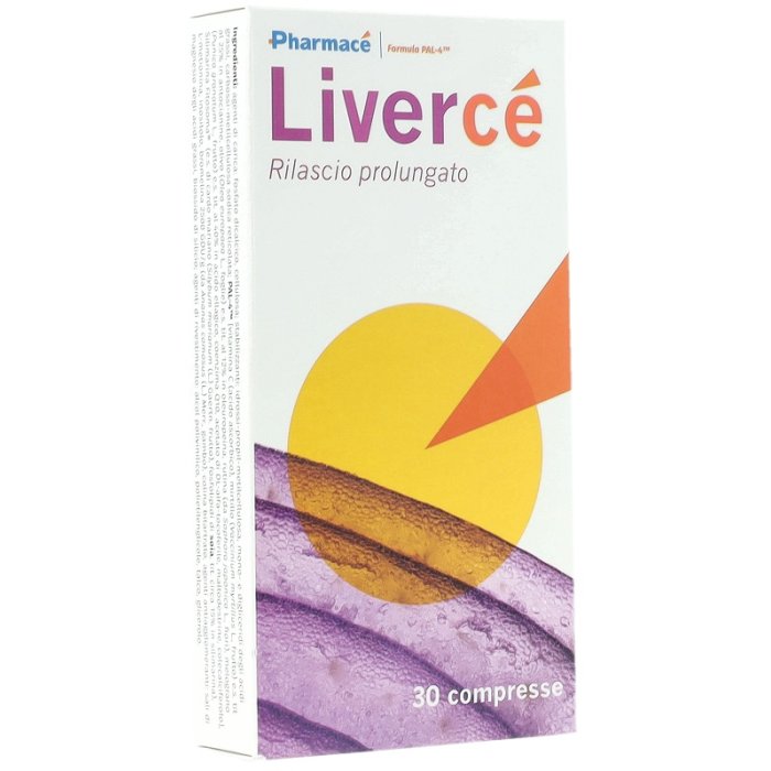 Liverce 30 compresse - integratore per funzionalita epatica
