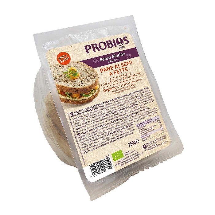 PROBIOS PANE A FETTE SEMI 250G