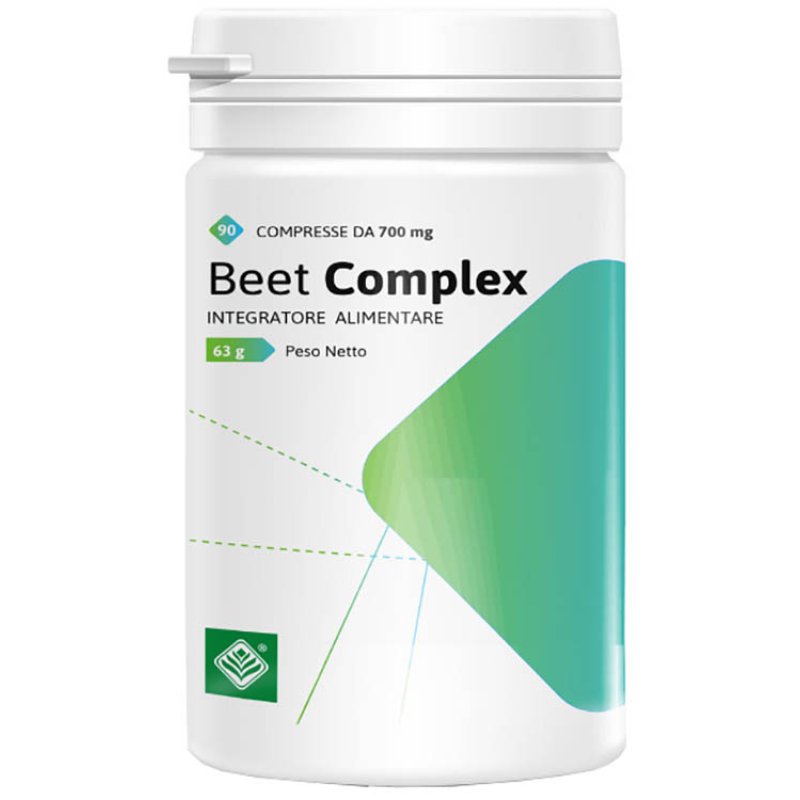 Beet Complex Gheos 90 Capsule 740 mg - Integratore con Niacina Taurina e Barbabietola Anti-Fatica