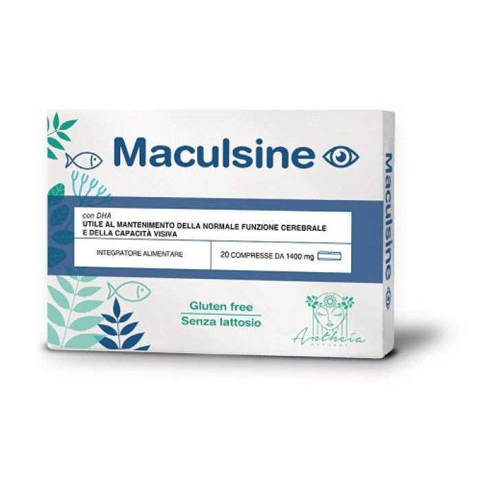 Maculsine 20 Compresse Integratore per la Vista e la Salute della Macula