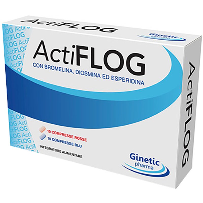 Ginetic Pharma Sas Actiflog 20 Compresse Da 800 Mg