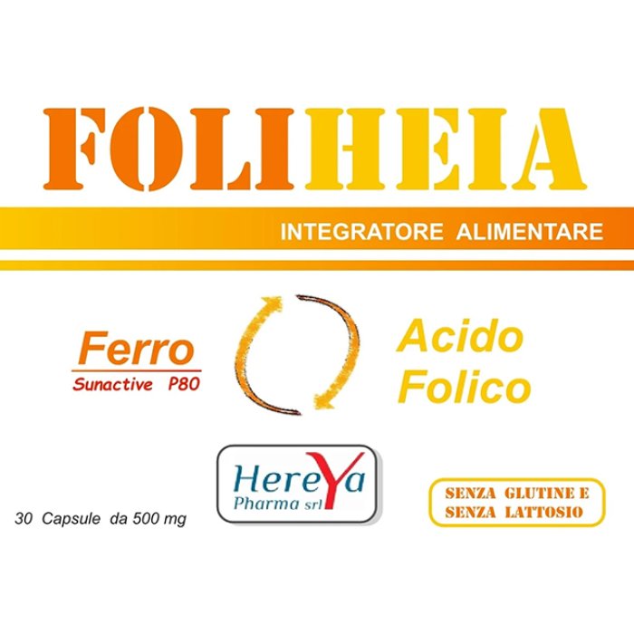 FOLIHEIA 30CPS 500MG