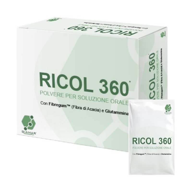Ricol 360 Integratore Alimentare per il Controllo del Colesterolo 15 Bustine Italia Prestige Ricol 360 Integratore Alimentare per il Controllo del Colesterolo 15 Bustine Italia Prestige