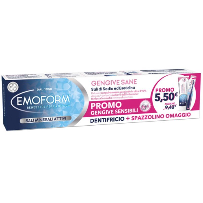 Emoform Gengive Sane 100 ml – dentifricio per gengive sensibili e sanguinanti