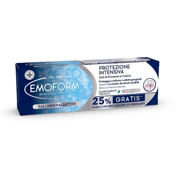 Emoform Protezione Intensiva Dentifricio per Denti e Gengive Sensibili