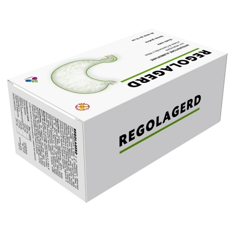 Regolagerd 20 Stick Orali Integratore per Reflusso Gastroesofageo e Bruciore di Stomaco