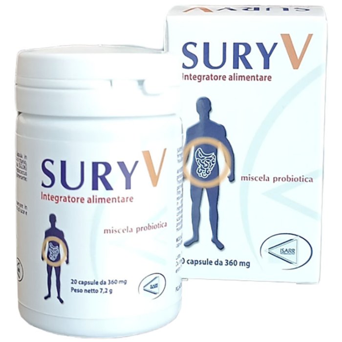 Suryv 20 Capsule ISARR Integratore Alimentare per il Benessere Generale dell’Organismo