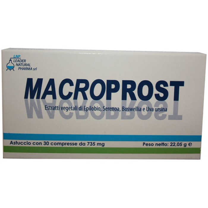 Leader Natural Pharma Macroprost 30 Compresse 31,5 G