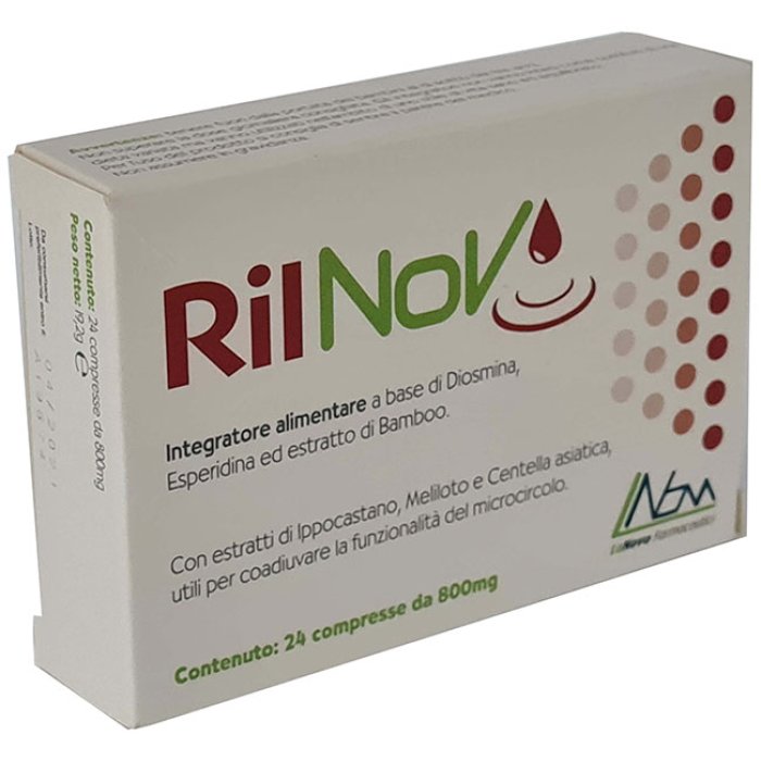 Lanova Farmaceutici Rilnov 24 Compresse 800 Mg