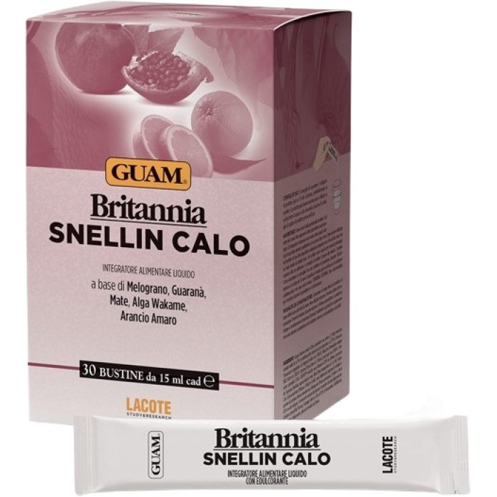 Guam Britannia Snellin Calo Integratore Metabolismo Controllo Peso 30 Bustine