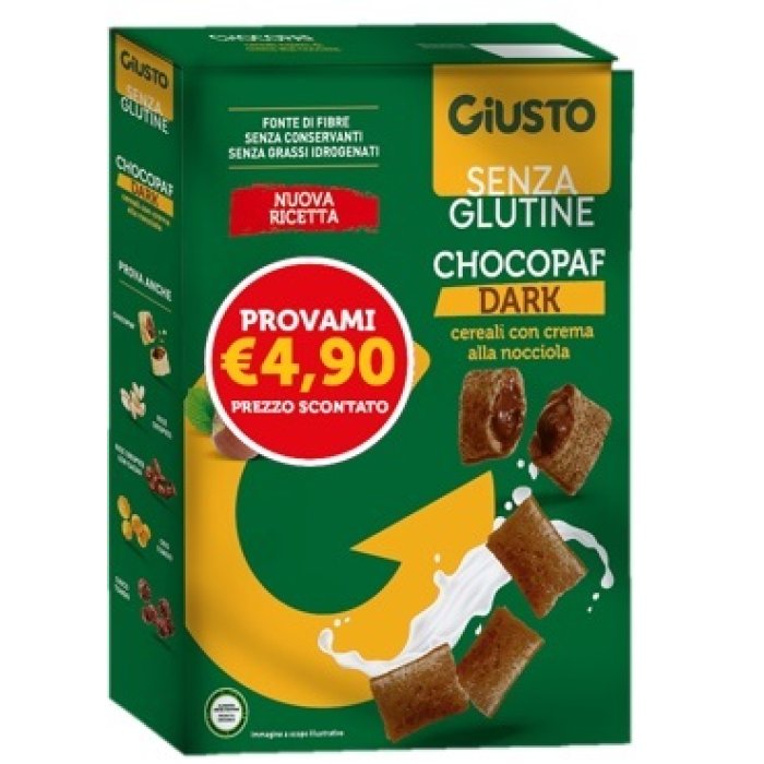 GIUSTO S/G CHOCOPAF DARK TP
