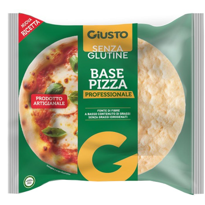 Giusto Base Pizza Professional Senza Glutine 951186889 – Base per Pizza Artigianale Pronta da Condire