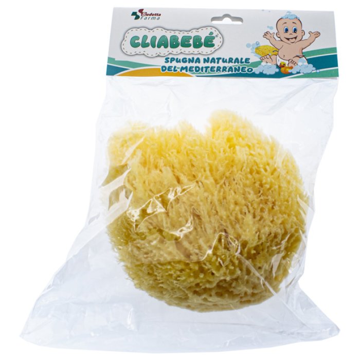 Cliabebè Spugna misura 10 - spugna morbida per l'igiene del neonato