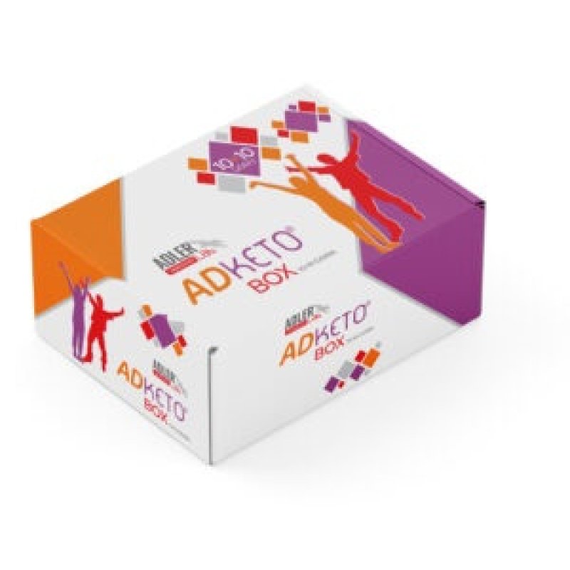 ADKETOBOX Kit Dieta Chetogenica Confezione Risparmio 3 Pezzi