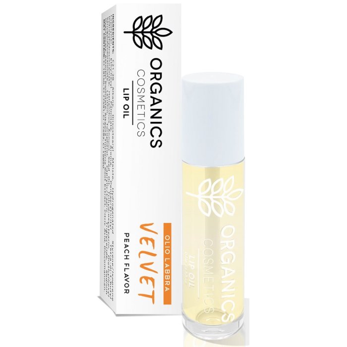 Organics Cosm Lip Oil Arancio Biologico Idratante – Olio Labbra Nutriente all’Arancia Dolce 100% Naturale
