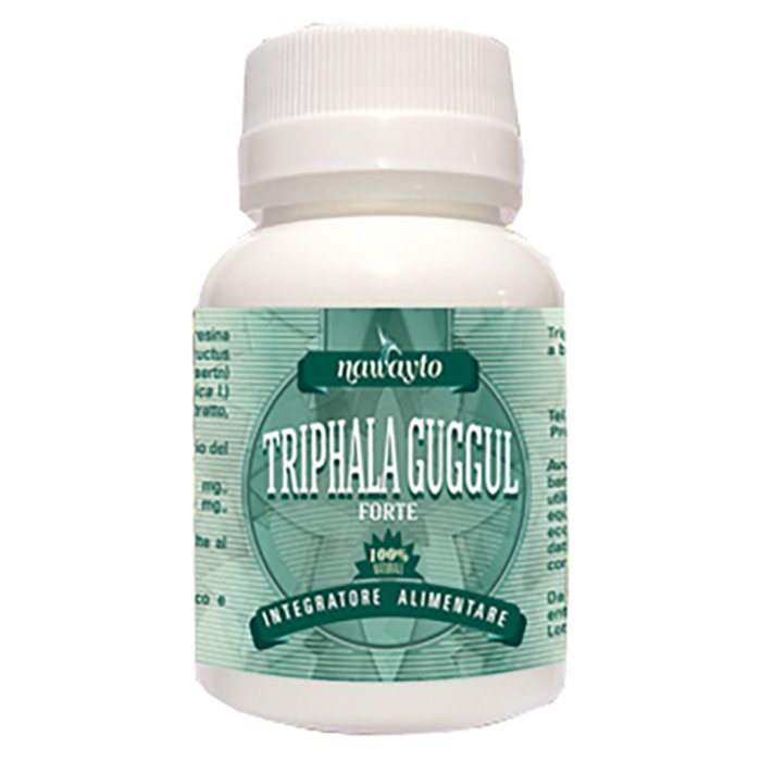 Triphala Guggul Forte Integratore Ayurvedico in Compresse 60 Pezzi per Supporto Digestivo e Benessere Metabolico