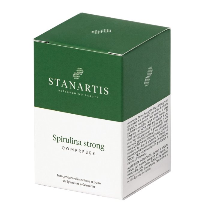 Spirulina Strong 30 compresse - integratore di alga spirulina ad alto dosaggio