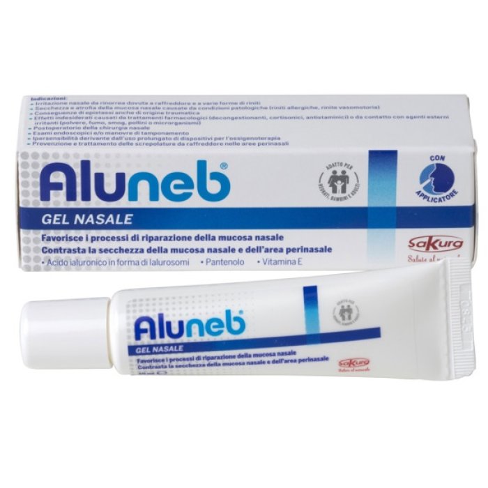 Aluneb gel nasale 10 ml - gel emolliente per idratare e proteggere la mucosa nasale