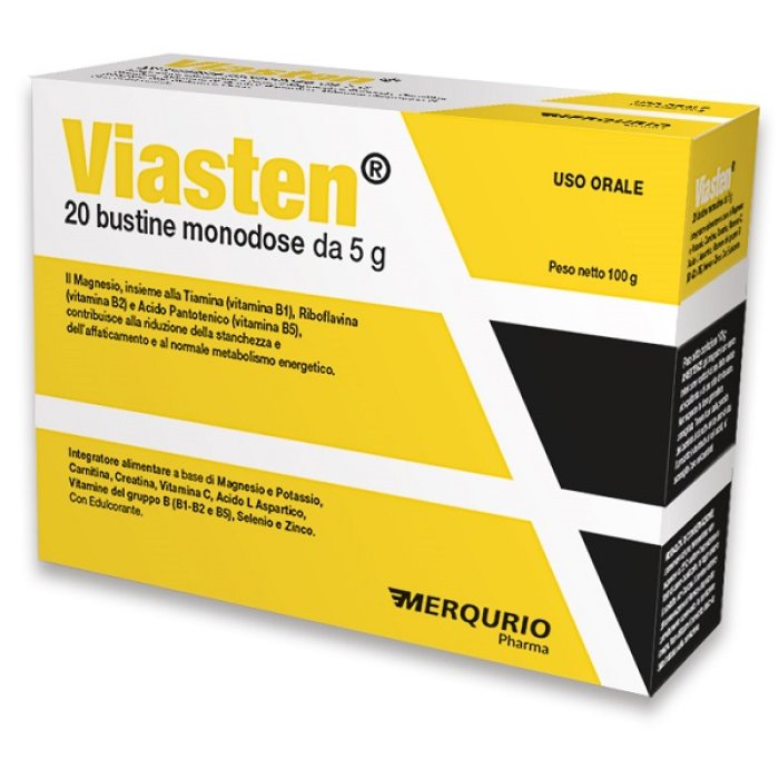 Viasten Integratore Alimentare 20 Bustine Benessere Circolazione Venosa and Gambe Leggere