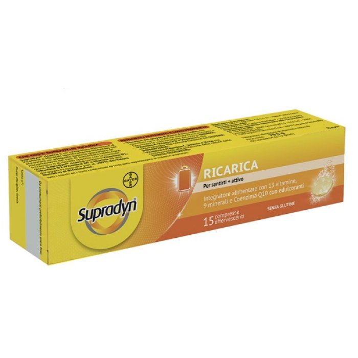 Supradyn Ricarica 15 compresse effervescenti - multivitaminico energetico quotidiano