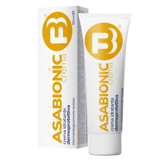 ASABIONIC Crema Dermocosmetica 50 Millilitri – Get Help Idratante Riparatrice per Pelle Secca e Sensibile