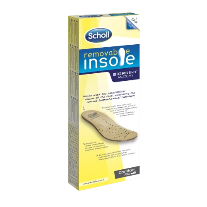Dr.scholl's Div.footwear Plantare Bioprint Removable Insole 37