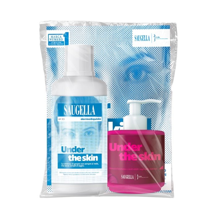  Saugella Blu Under The Skin Detergente Intimo 500ml+150ml Omaggio