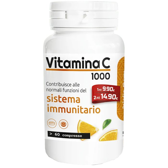 Sanavita Vitamina C 1000 flacone 60 compresse integratore alimentare