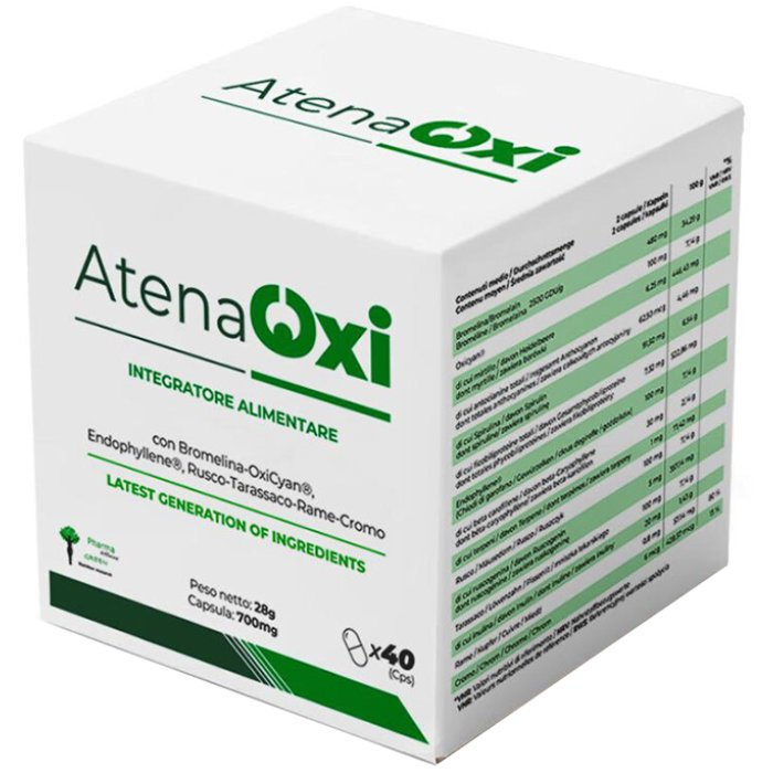 Atenaoxi Couronne Integratore Antiossidante 40 Capsule per Difesa dallo Stress Ossidativo