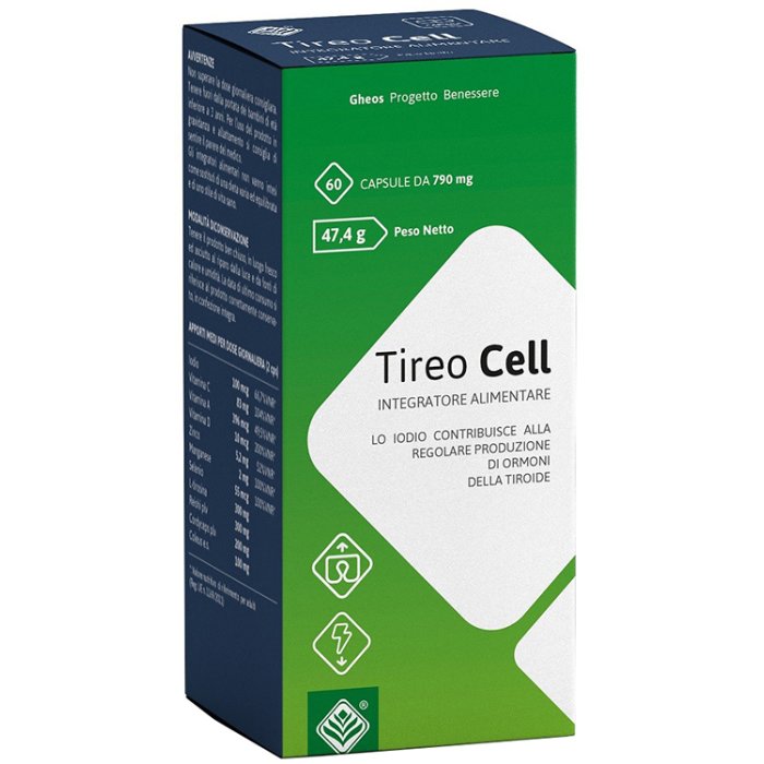 Tireo Cell integratore per tiroide e metabolismo 60 capsule