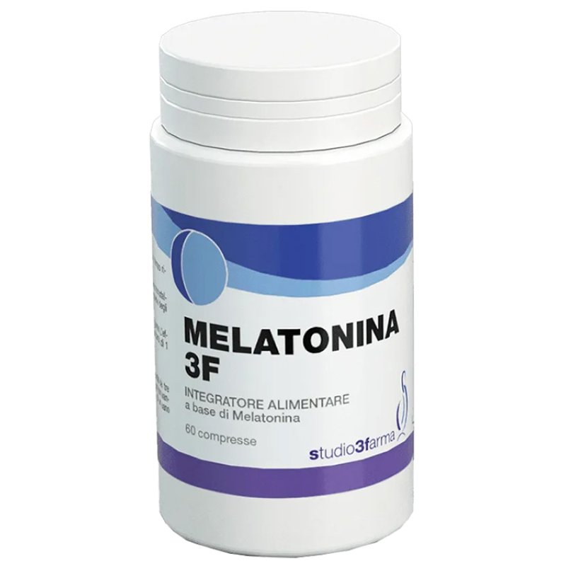 Studio 3 Farma Melatonina 3F 1mg Integratore Alimentare 60 Tavolette