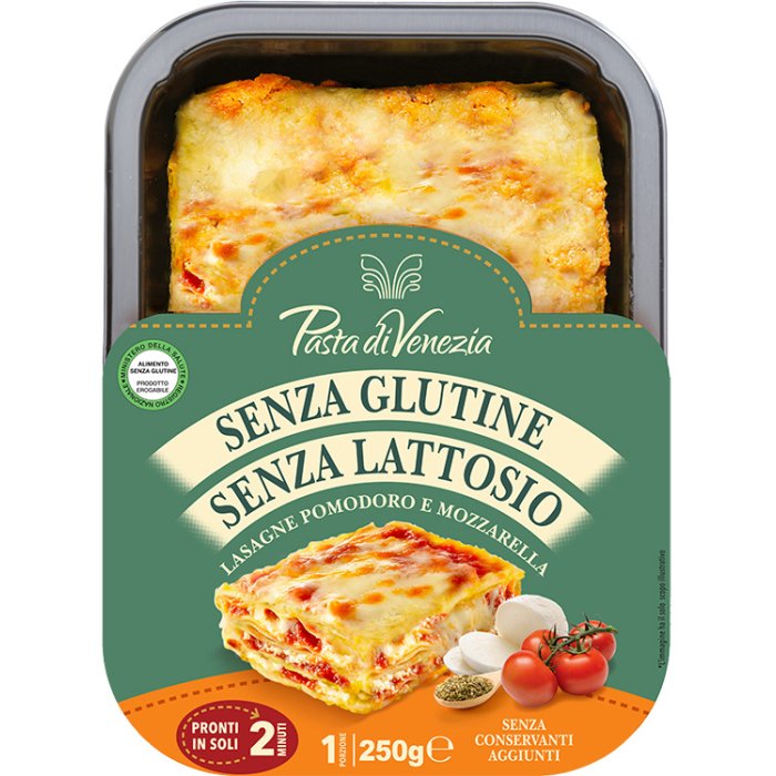 Pasta Venezia lasagne pomodoro e mozzarella - lasagne fresche pronte da infornare