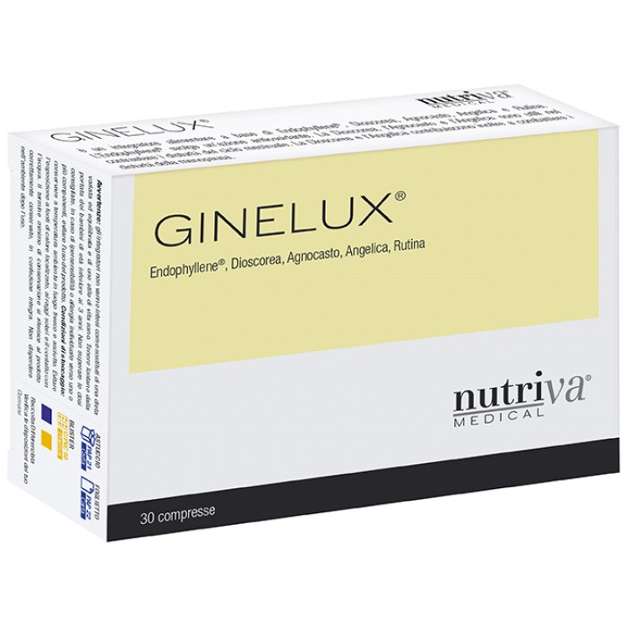 Ginélux Integratore per il Benessere Intimo Femminile 30 Compresse