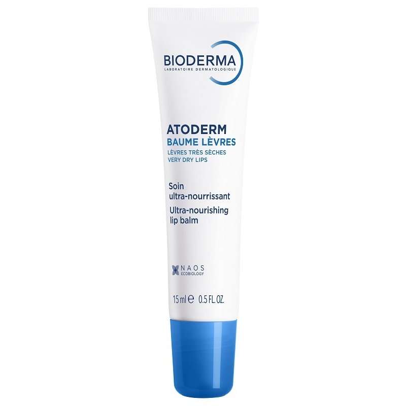 Atoderm Baume LÃ¨vres 15 ml - balsamo labbra nutriente per secchezza intensa