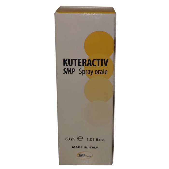 Spray Orale Kuteractiv SMP 30 Millilitri per Igiene e Benessere del Cavo Orale