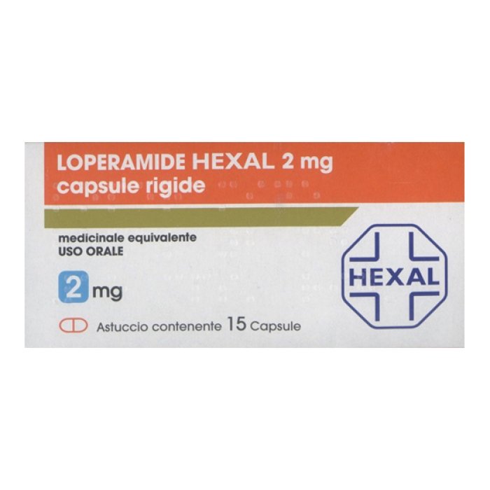 Loperamide Hexal 15 Capsule 2mg