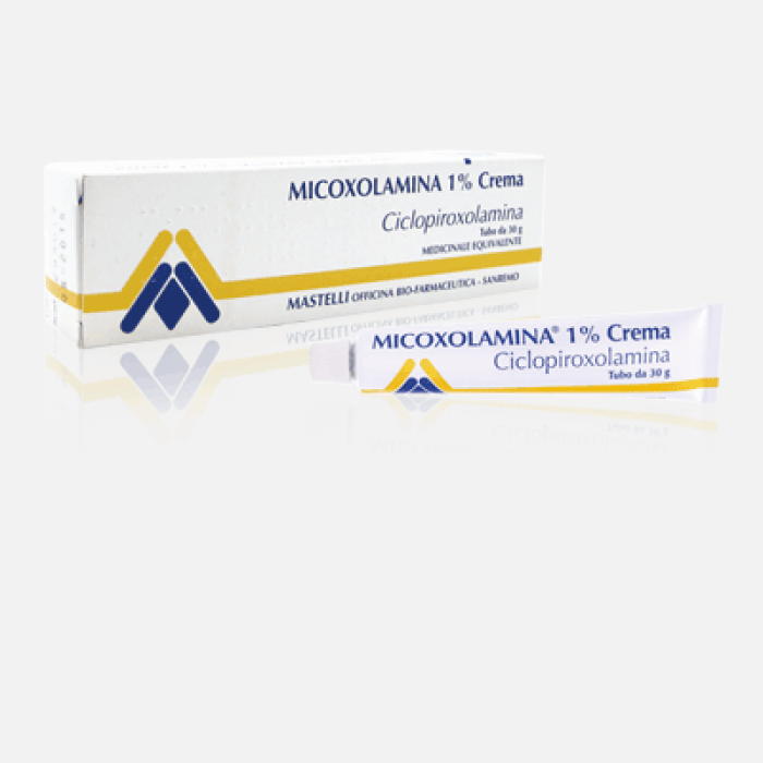 Micoxolamina Crema Dermatologica 30 grammi Trattamento Antimicotico per Micosi della Pelle e Piede d’Atleta Micoxolamina Crema Dermatologica 30 grammi Trattamento Antimicotico per Micosi della Pelle e Piede d’Atleta
