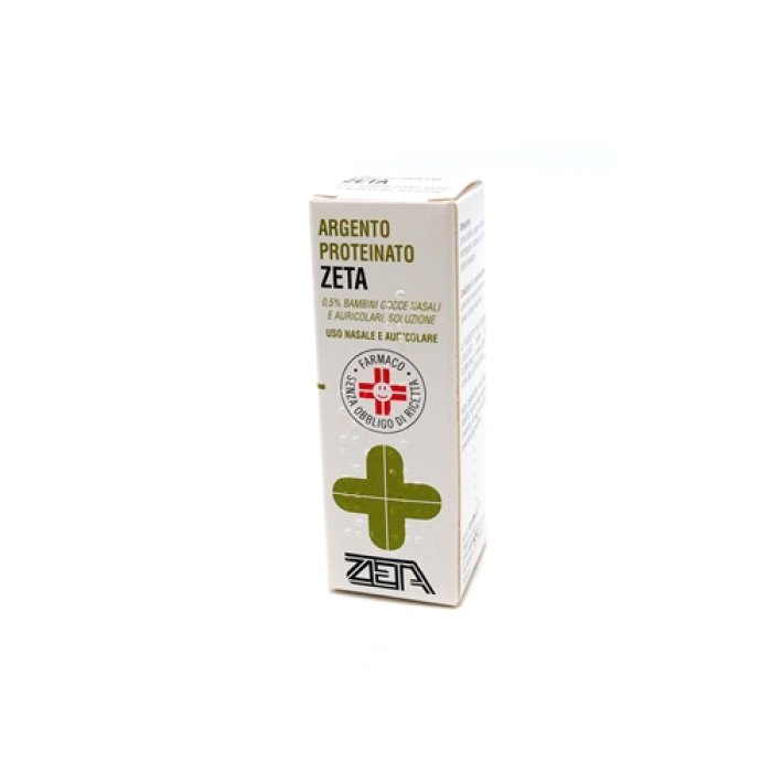 Argento Proteinato Zeta Gocce 0,5% Soluzione in Gocce Flacone