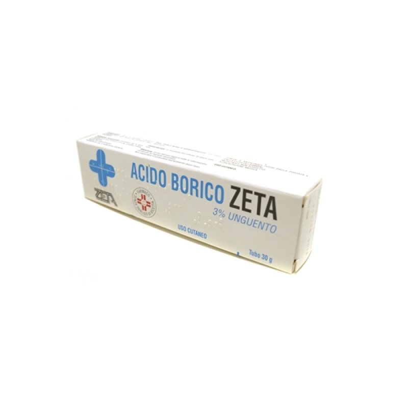 ACIDO Borico Ung.3% 30g ZETA