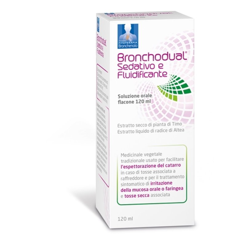Bronchodual Sedativo Flu Soluzione Orale Flacone Da 120 Ml Con Bicchierino Dosatore